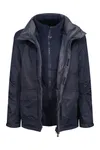 Men´s Benson III Breathable 3 in 1 Jacket Navy