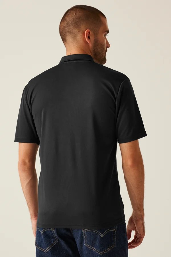 Honestly Made Recycled Polo Black