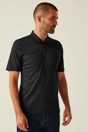 Honestly Made Recycled Polo Black