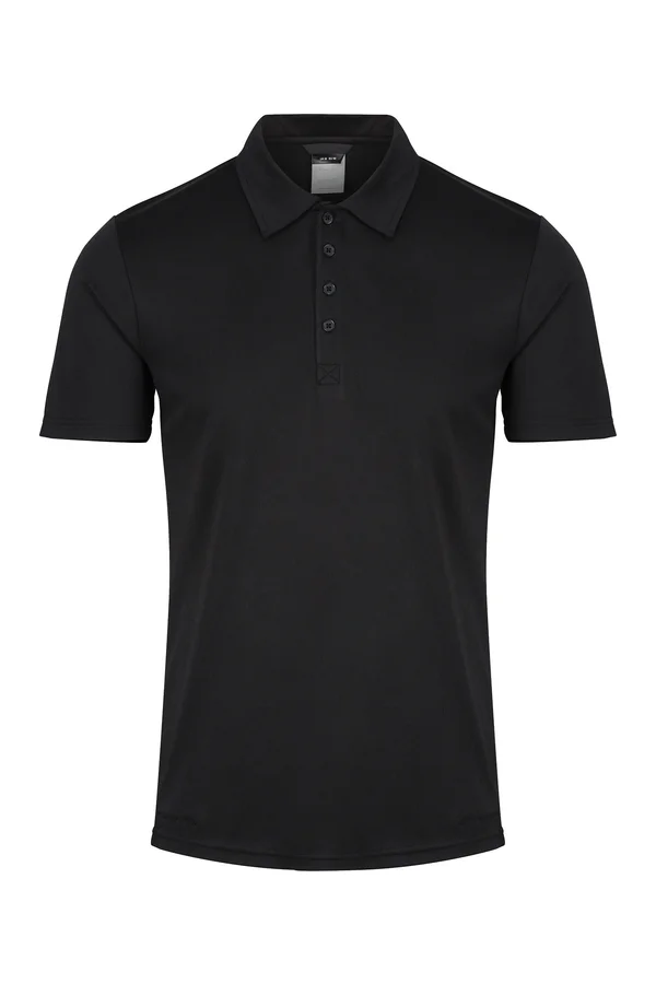Honestly Made Recycled Polo Black