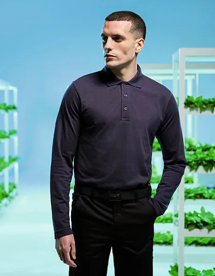 Pro 65/35 Long Sleeve Polo