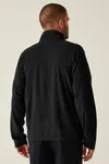 Micro Zip Neck Black