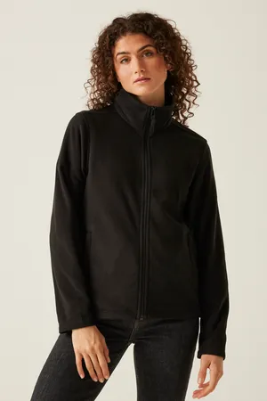 Women´s Micro Full Zip Fleece Black