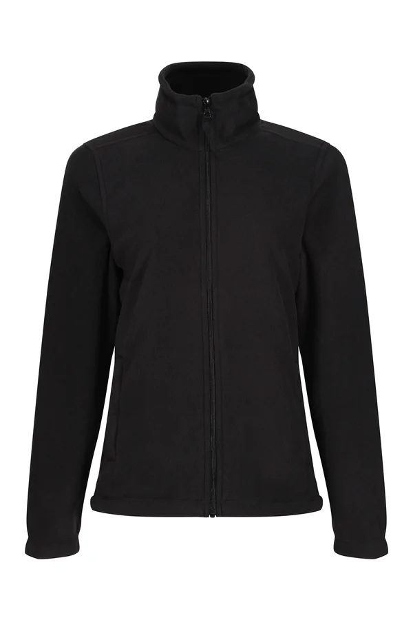 Women´s Micro Full Zip Fleece Black