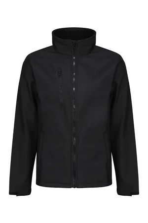 Ablaze 3-Layer Printable Softshell Jacket Black / Black