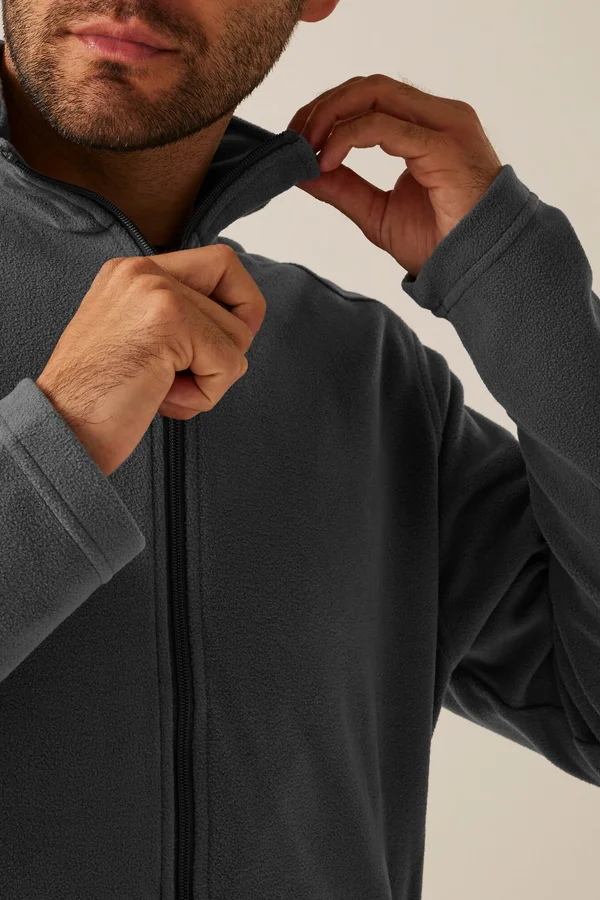 Classic Microfleece Jacket seal grey