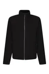 Honestly Made Recycled Full Zip Microfleece Black