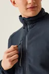Omicron III Waterproof Breathable Fleece Jacket Navy