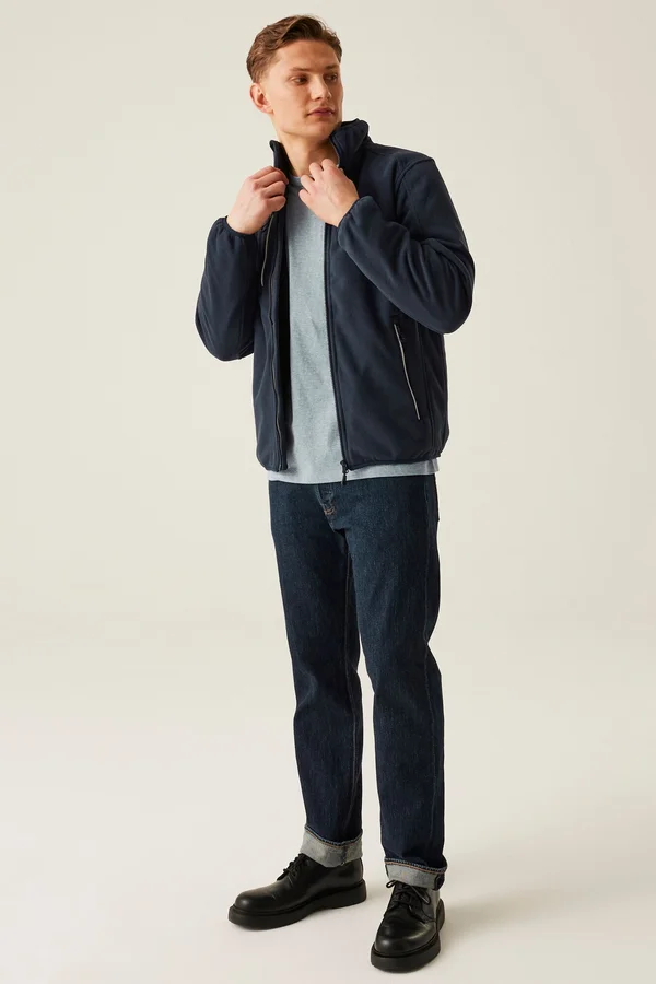 Omicron III Waterproof Breathable Fleece Jacket Navy