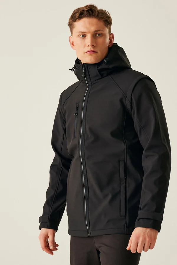 Erasmus 4 in 1 Softshell Jacket Black / Black