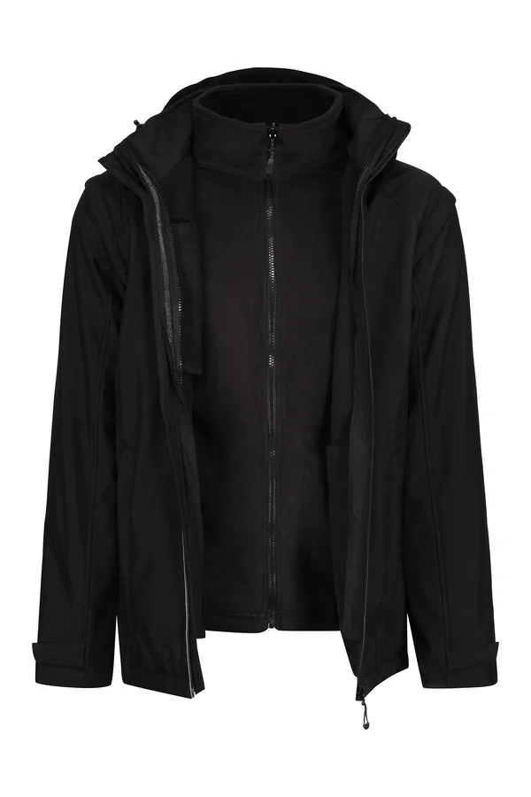 Erasmus 4 in 1 Softshell Jacket Black / Black