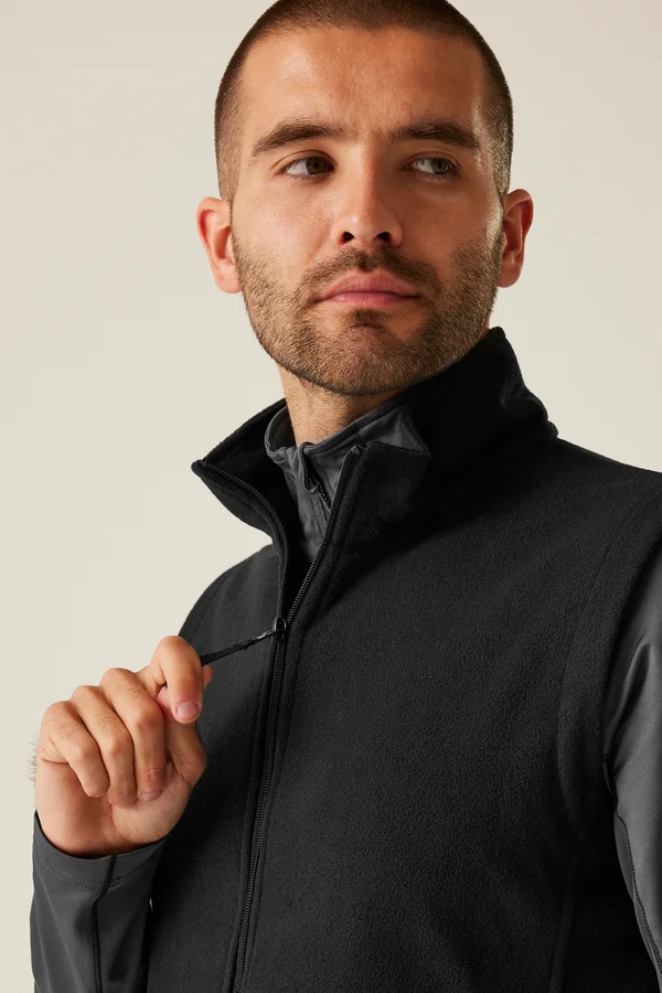 Micro Fleece Bodywarmer Black