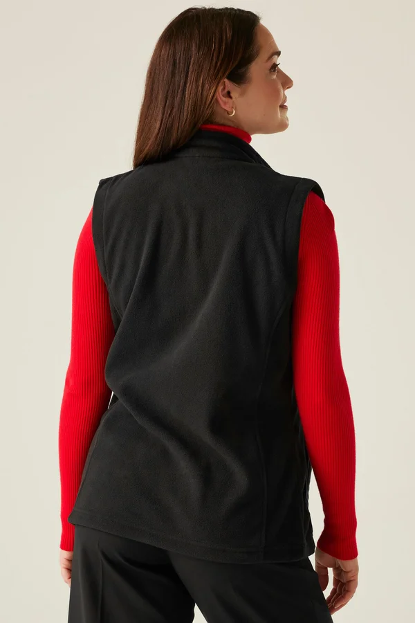 Women´s Micro Fleece Bodywarmer Black