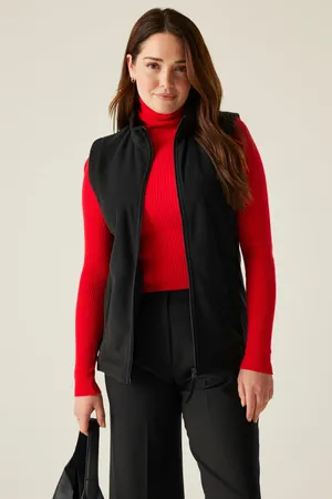 Women´s Micro Fleece Bodywarmer Black
