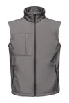 Men´s Octagon II Printable Softshell Bodywarmer Seal Grey (Solid) / Black