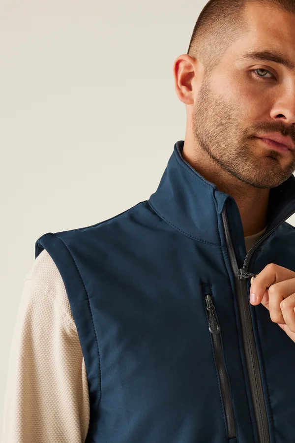 Honestly Made Recycled Softshell Bodywarmer Navy