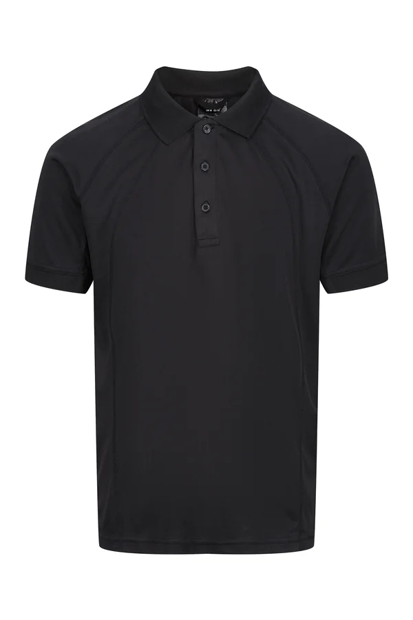 Coolweave Wicking Polo Black