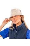 Deluxe Washed Cotton Bucket Hat With Side Mesh Panels