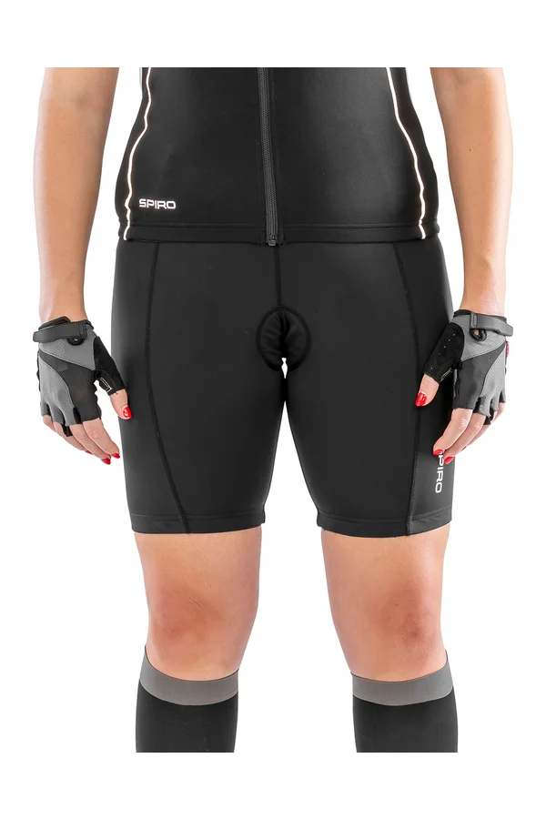 Women´s Padded Bikewear Shorts Black