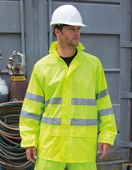 High Vis Waterproof Suit