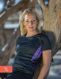 Women´s Fitness Tech Panel Marl T-Shirt