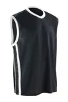 Men´s Basketball Quick Dry Top Black / White