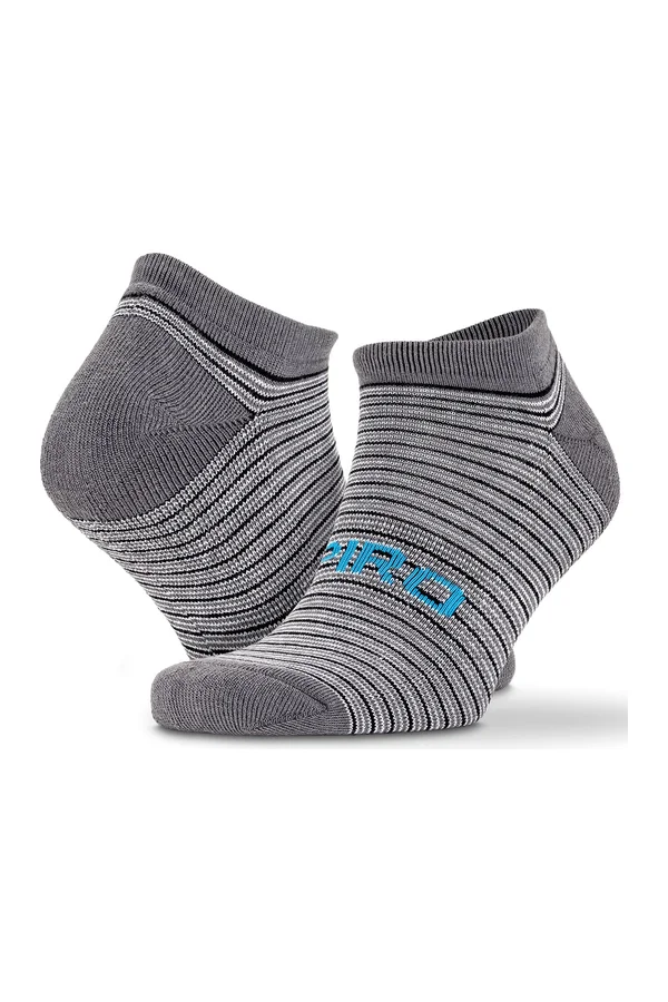 3-Pack Mixed Stripe Coolmax Sneaker Socks White / Grey / Blue