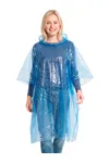 Raining Poncho Shaka Royal Blue 05
