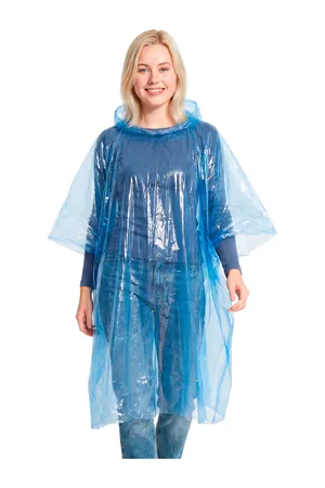Raining Poncho Shaka Royal Blue 05