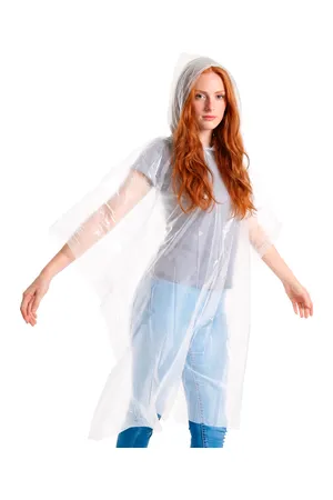 Raining Poncho Vostok Transparent 00