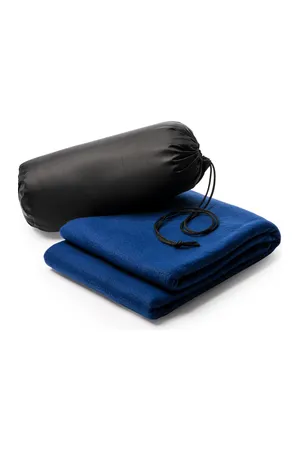 Fleece Blanket Brandon Royal Blue 05