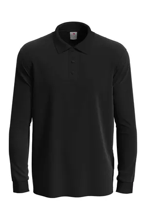 Classic Polo Long Sleeve black opal