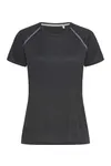 Mesh Team Raglan Women black opal