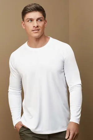 Mesh Long Sleeve White