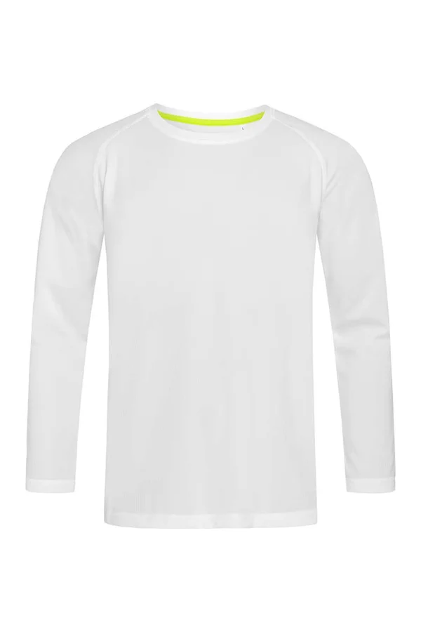 Mesh Long Sleeve White