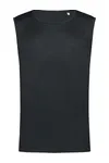 Mesh Sleeveless black opal