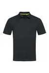 Mesh Polo black opal