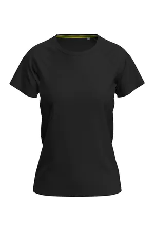 Mesh Raglan Women black opal