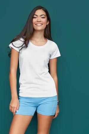 Cotton Touch T-Shirt Women White