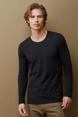 Stretch Long Sleeve black opal