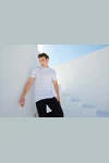 Men´s Longline T-Shirt With Dipped Hem
