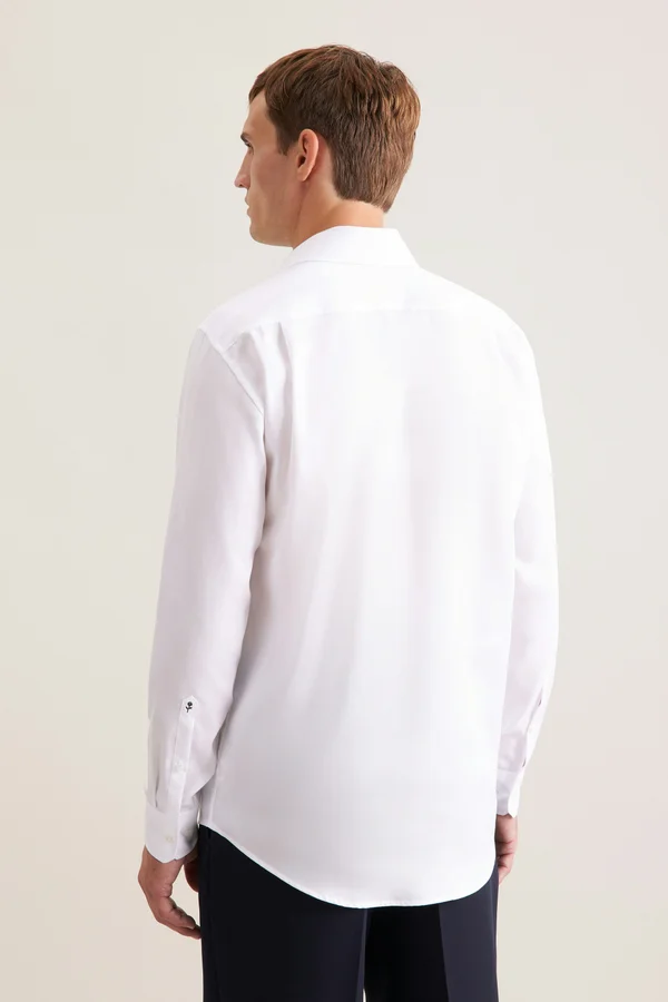 Men´s Shirt Regular Fit Oxford Longsleeve White