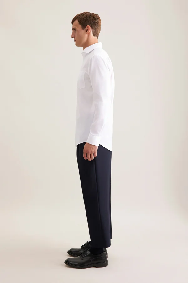 Men´s Shirt Regular Fit Oxford Longsleeve White