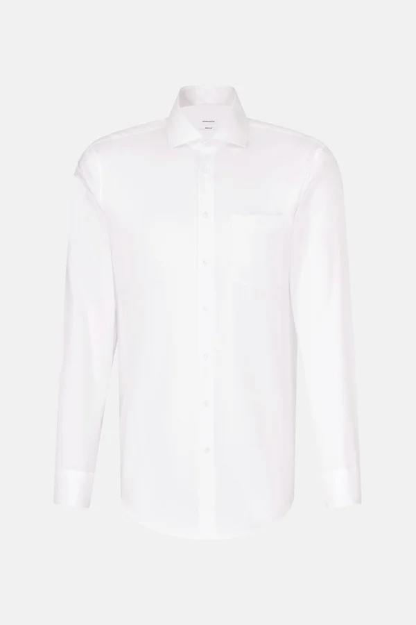 Men´s Shirt Regular Fit Oxford Longsleeve White