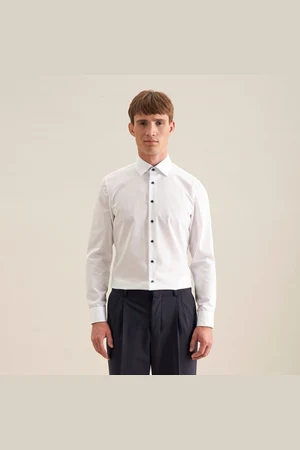 Men´s Shirt Poplin Shaped Fit Long Sleeve