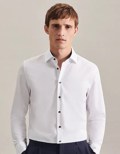 Men´s Shirt Poplin Shaped Fit Long Sleeve