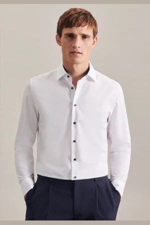 Men´s Shirt Poplin Slim Fit Long Sleeve