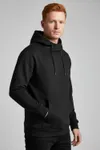 Organic Cotton Unisex Hoodie deep black
