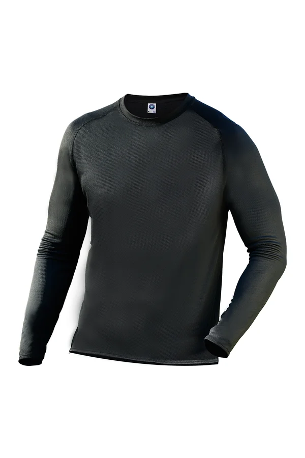Sport T-Shirt Long Sleeve Black