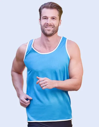 Men´s Contrast Sports Vest